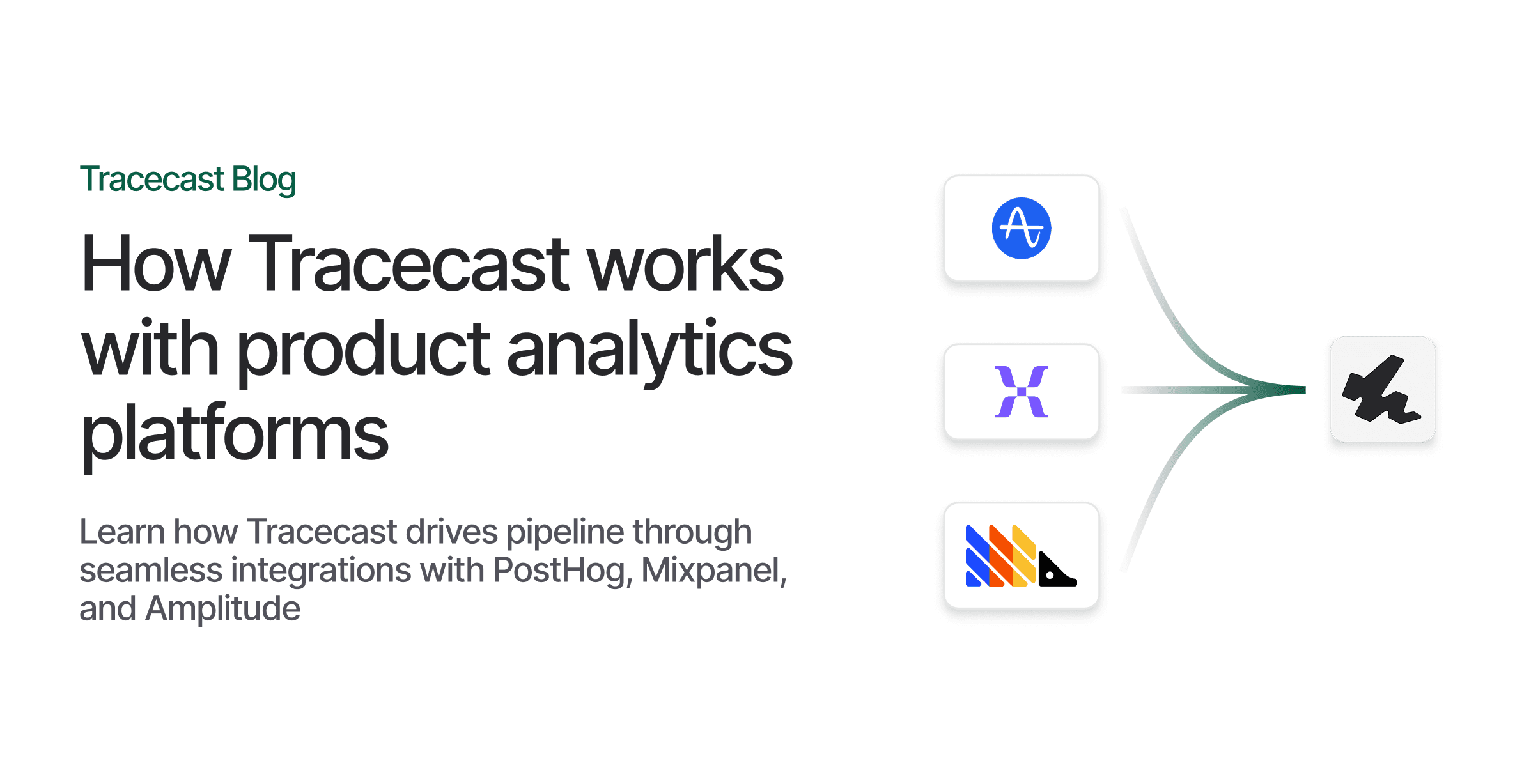 How Tracecast works with product analytics platforms